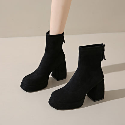 Bottines Velvet Chic