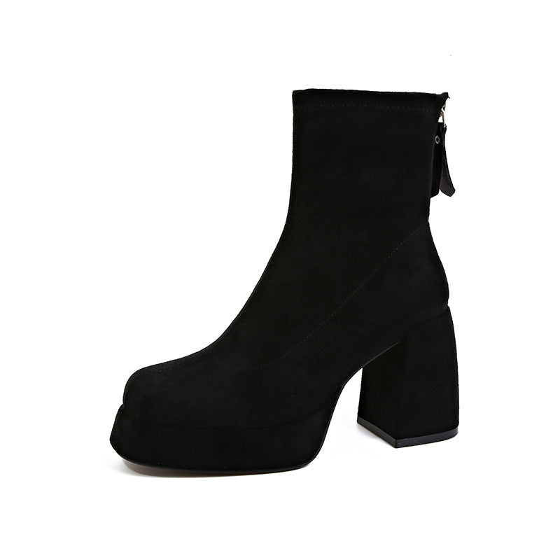 Bottines Velvet Chic